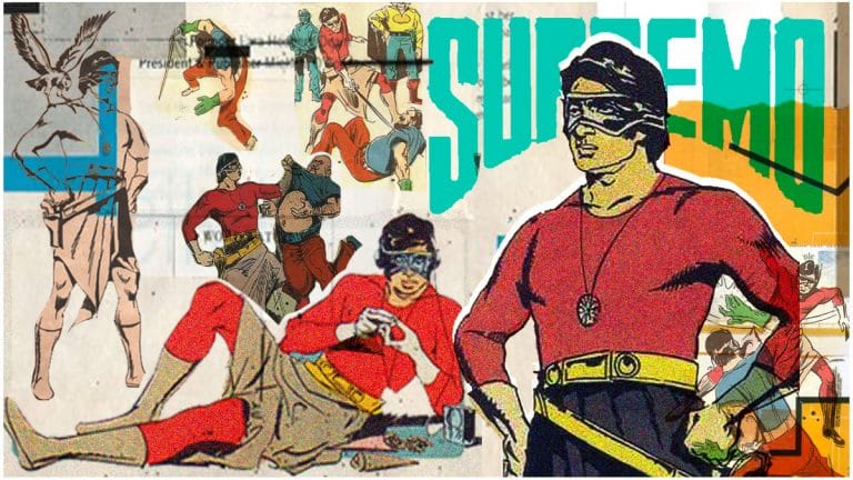 Amitabh Bachchan was a comic book Superman 40 years ago. In a tight, pink costume