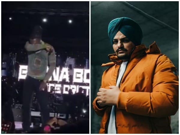 Nigerian rapper Burna Boy breaks down on stage as he pays tribute to Sidhu Moose Wala