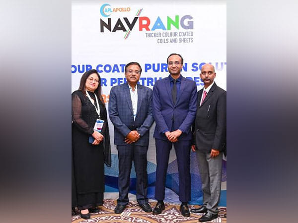 APL Apollo launches colour coated coils and sheets first time in India
