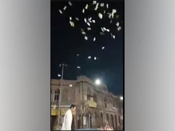Video of Hyderabad man tossing Rs 500 notes in air goes viral