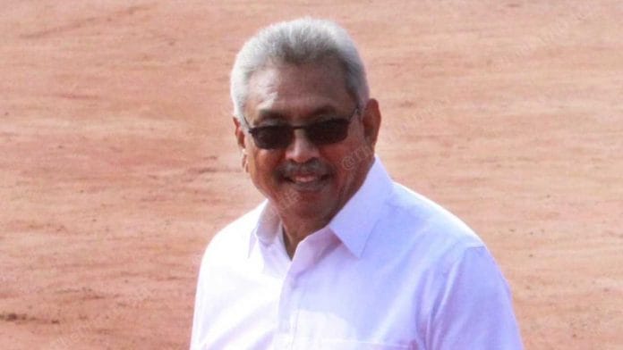 File photo of Gotabaya Rajapaksa | Praveen Jain | ThePrint