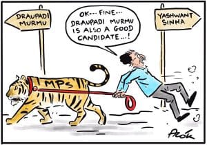 Alok Nirantar | Twitter/@caricatured