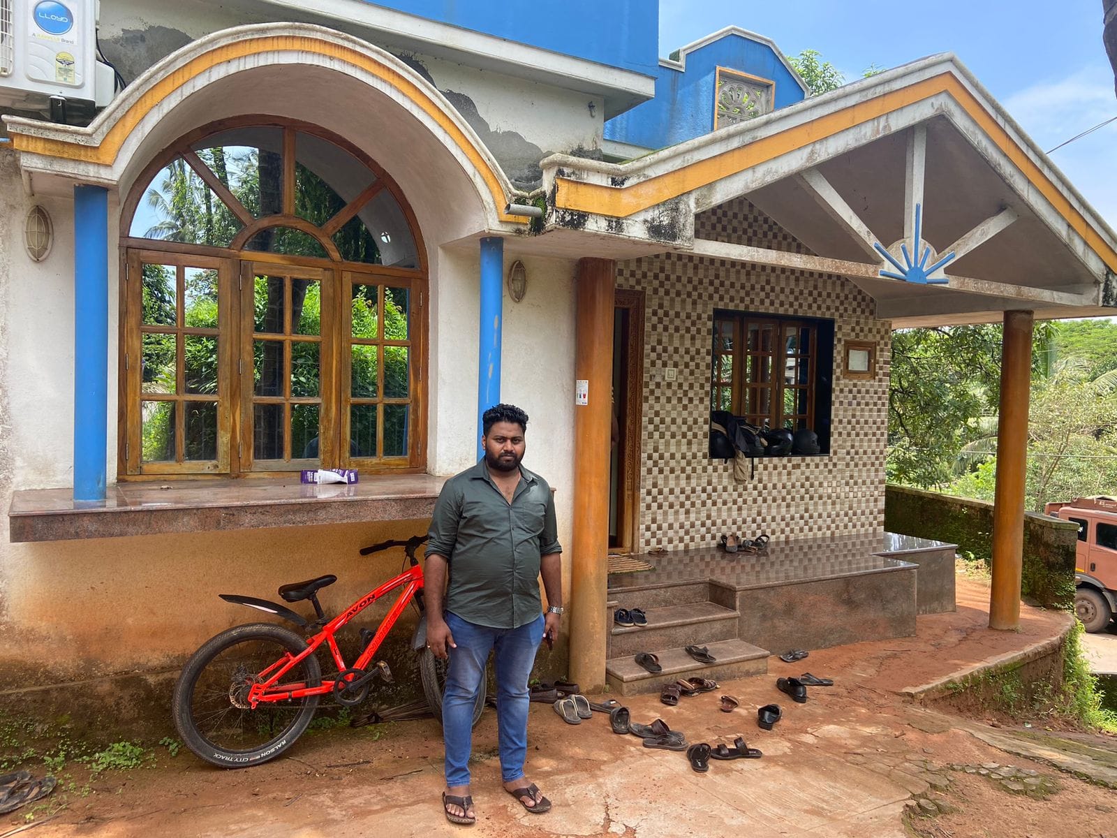 Mahammad Fazil's brother outside his house in Surathkal | Madhuparna Das | ThePrint