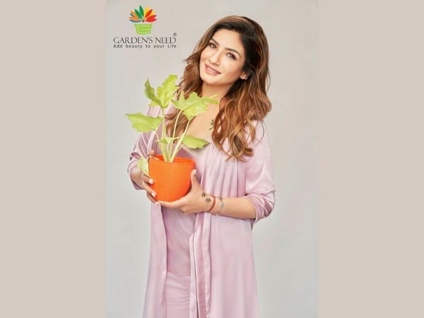 Raveena Tandon to endorse the brand Garden's Need, a Leading Manufacturer of planters