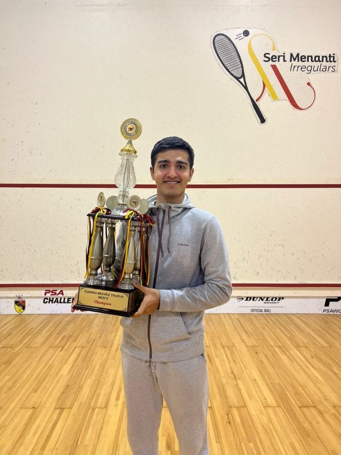 Abhay Singh wins 2022 Tuanku Muhriz Trophy, defeats Ivan Yuen of Malaysia in final 