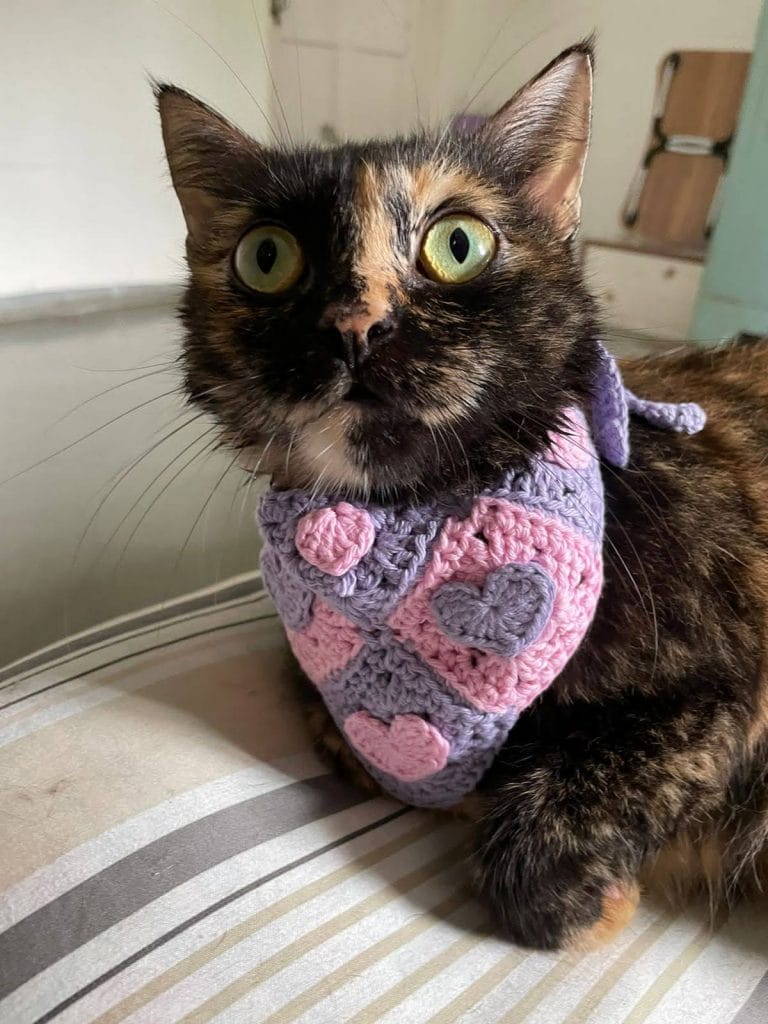 Crochet napkin| Lilacs in the closet