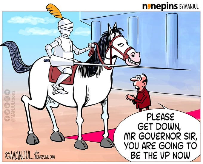 Manjul | Twitter: @MANJULtoons| News9live.com