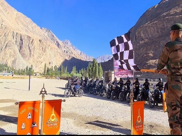Victory motorcycle rally organised in J-K to commemorate 23rd Kargil Vijay Diwas