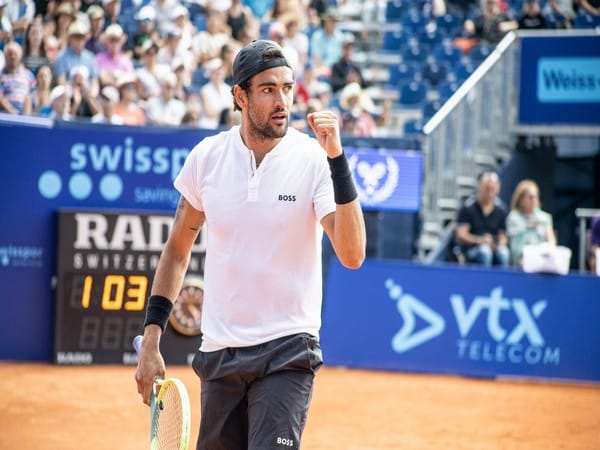Matteo Berrettini beats Richard Gasquet to reach QFs of Swiss Open