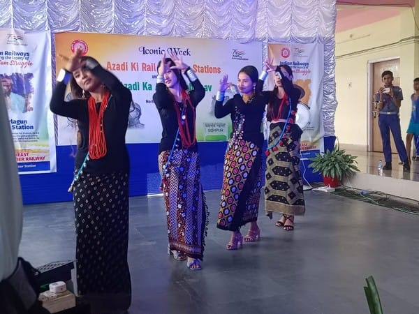 Northeast Frontier Railway celebrates week-long 'Azadi Ki Rail Gadi aur Stations'