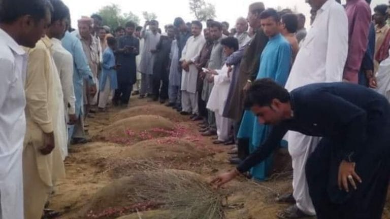 Brave villagers, not wildlife officials, chase and nab armed poachers, give deer a burial