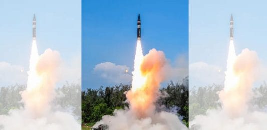 Representational image | Nuclear capable missile Agni P | ANI