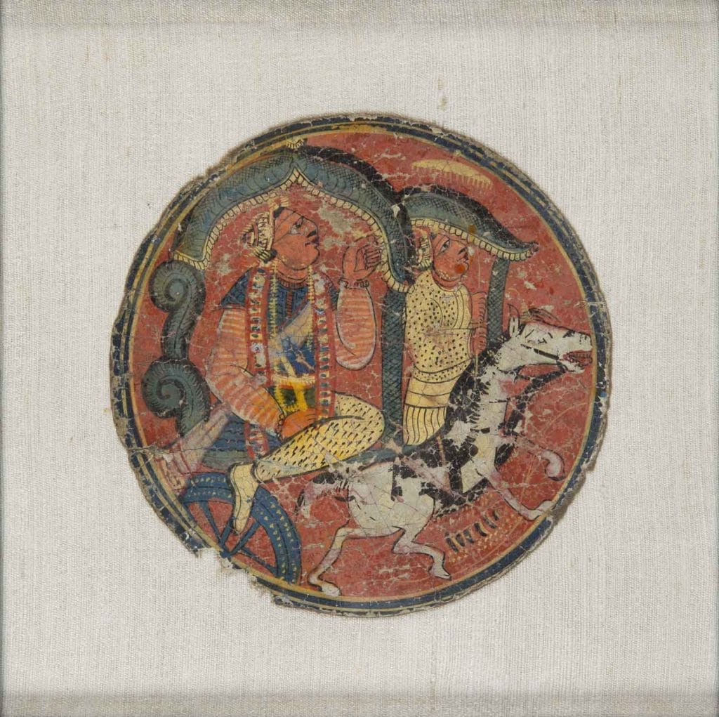 Ganjifa: c. 1830, Watercolor on board, Museum of Art & Photography (MAP) Bengaluru| MAP Academy