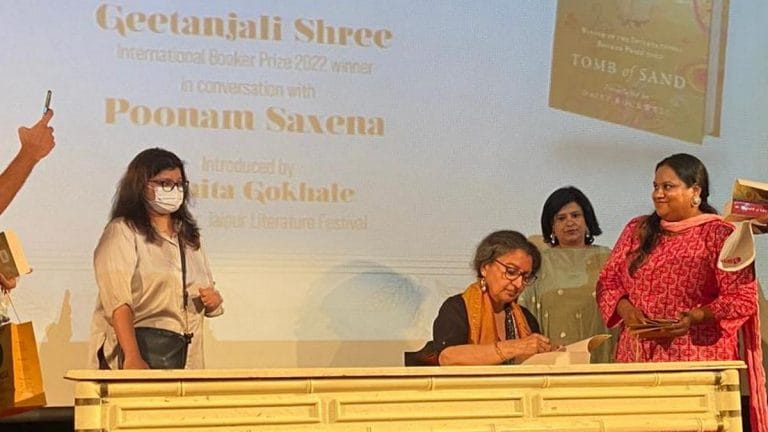 ‘Literature isn’t a samosa’ – Geetanjali Shree says Tomb of Sand celebrates older women, words