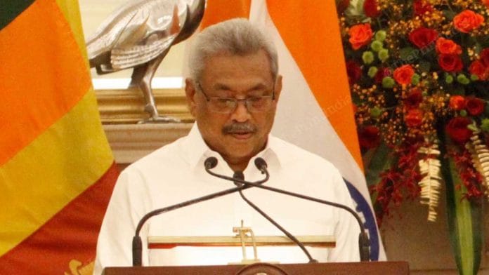 File photo of Gotabaya Rajapaksa | Praveen Jain | ThePrint