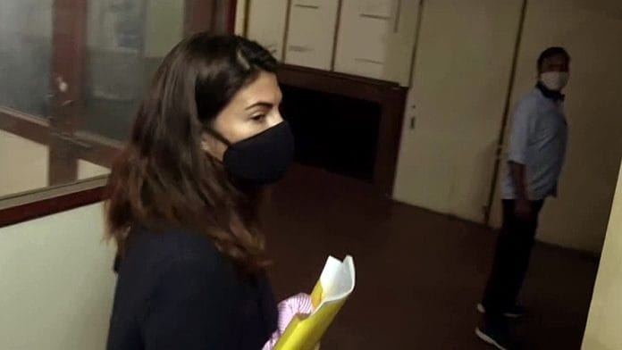 File photo of actress Jacqueline Fernandez at the ED office | ANI