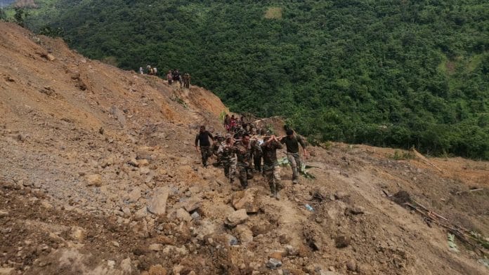 Rescue operation underway at site of landslide | Angana Chakrabarti | ThePrint