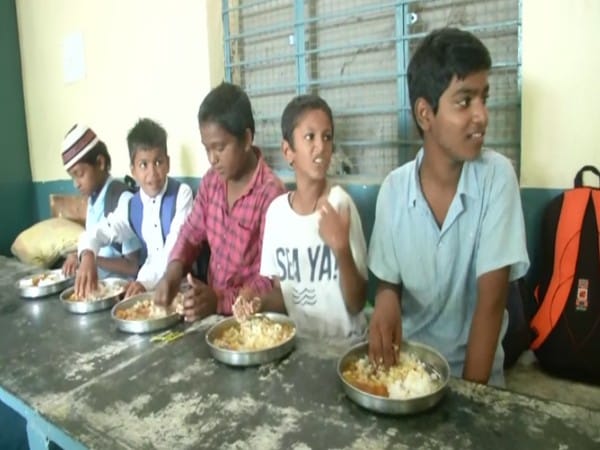 Telangana govt provides Midday Meal Scheme to government school students