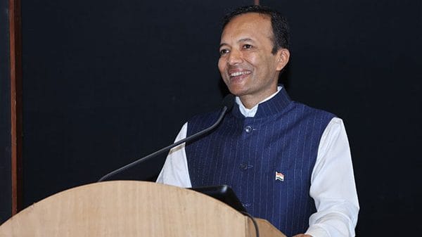 Former Congress leader Naveen Jindal (Photo: Twitter/FlagFoundationIndia)