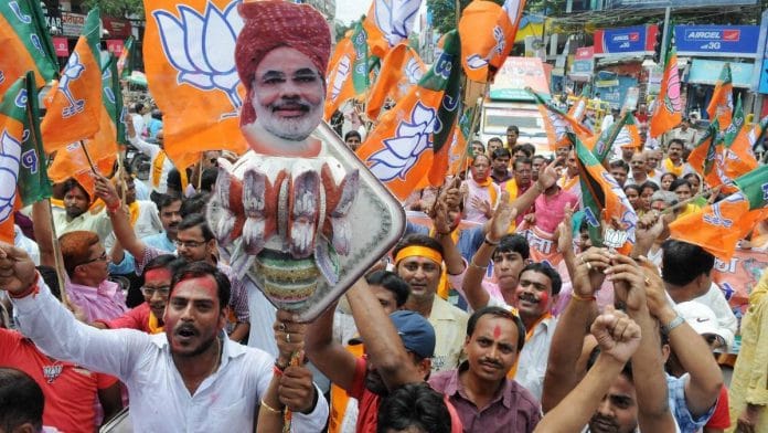 BJP workers in Patna | Representational photo | PTI