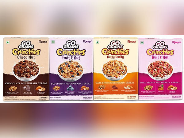 Southern Health Foods Pvt Ltd launches Manna Go Grain Crunchies