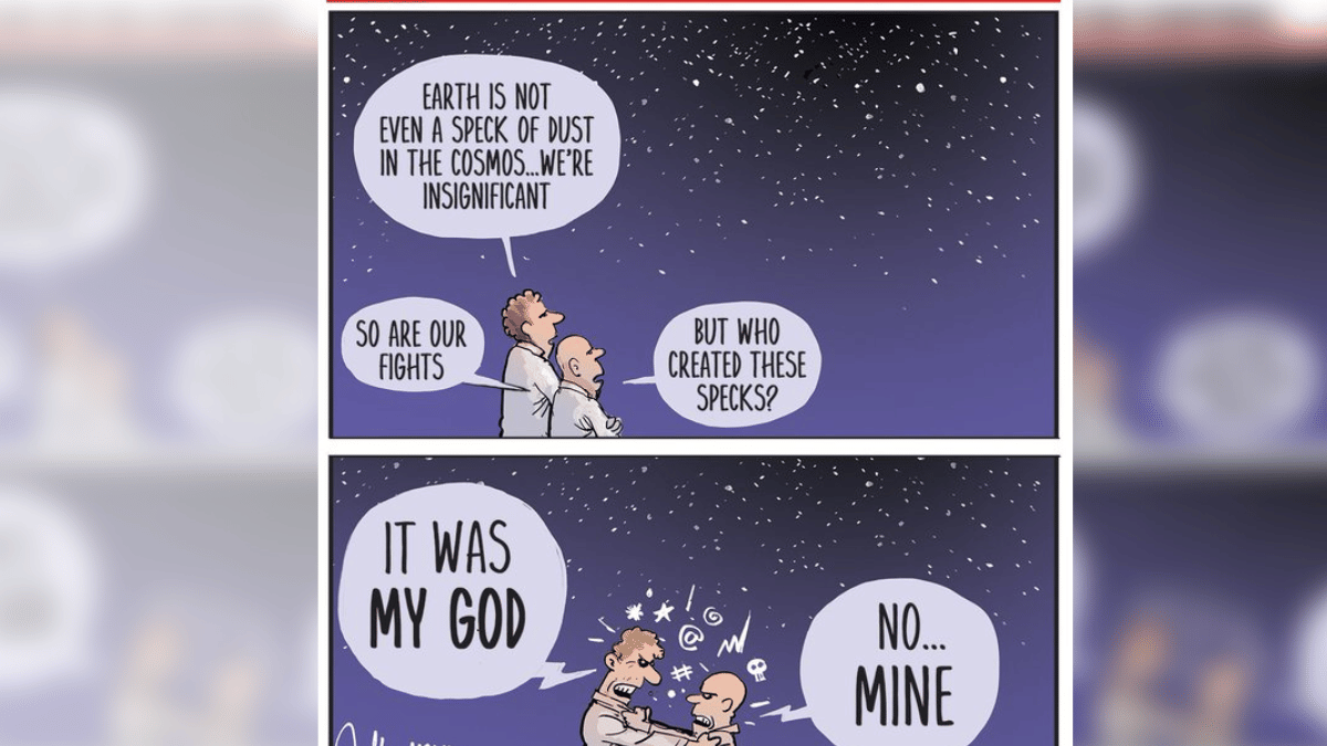 Sandeep Adhwaryu |Twitter: @CartoonistSan