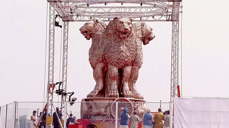 As govt, opposition clash over new national emblem cast, a look at its history & significance