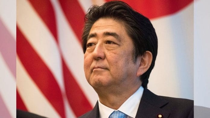 File photo of former Japanese Prime Minister Shinzo Abe | Flickr