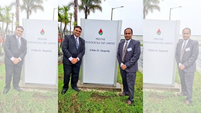 The facility was inaugurated by Meenesh C. Shah (left), chairman of Indian Immunologicals Ltd and National Dairy Development Board | Twitter | @NDDB_Coop
