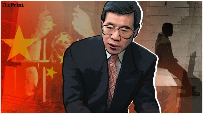Chinese dissident Wang Bingzhang | Illustration: Prajna Ghosh | ThePrint