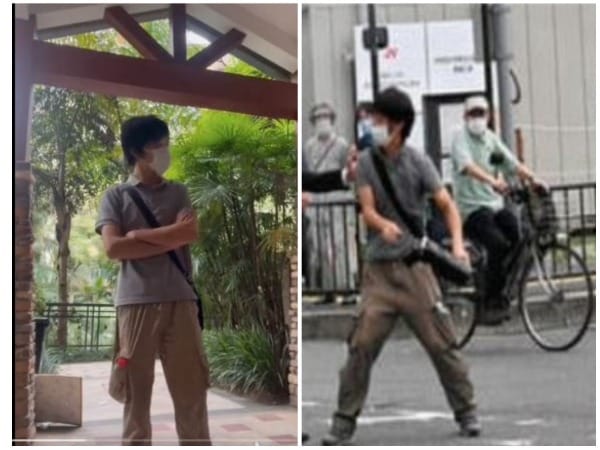 Chinese youth dress, pose similar to Shinzo Abe's killer on social media