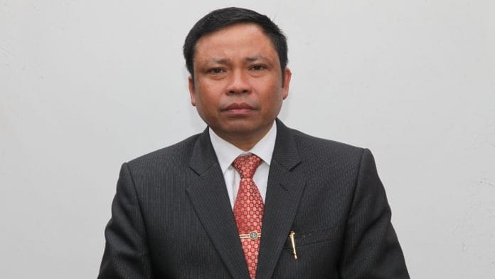 BJP MLA Buddha Dhan Chakma | Credit: Twitter/@BuddhaDhan