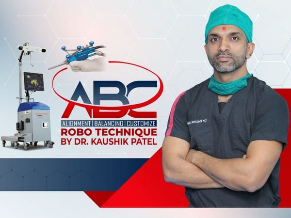 Dr Kaushik Patel introduces revolutionary ABC Robo Technique - A revolutionary robotic knee replacement surgery technique