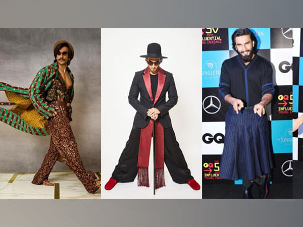 In pics: Ranveer Singh's top 7 quirky, ground-breaking outfits