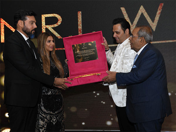 Designer Duo Falguni Shane Peacock awarded the prestigious Shiromani Award in London