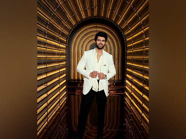 Vijay Deverakonda looks dapper in white suit
