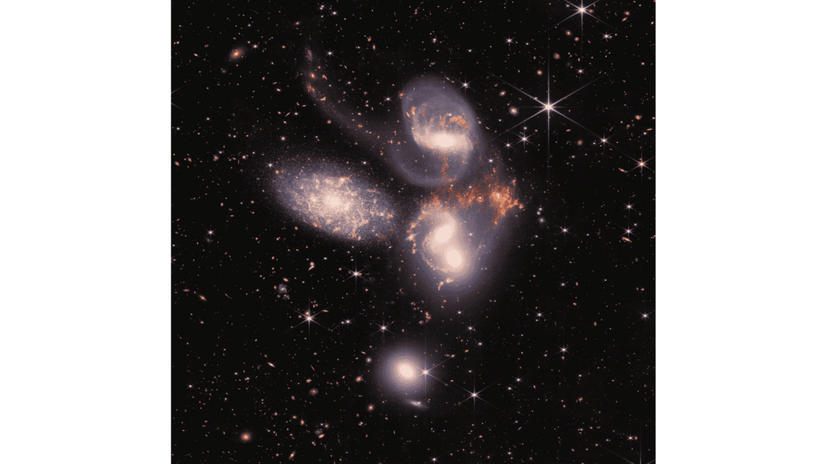 Image of Stephan's Quintet released by NASA | Photo: NASA