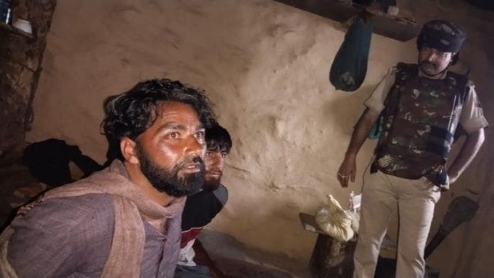 Two LeT terrorists captured by villagers in Reasi district of Jammu and Kashmir on 3 July 2022