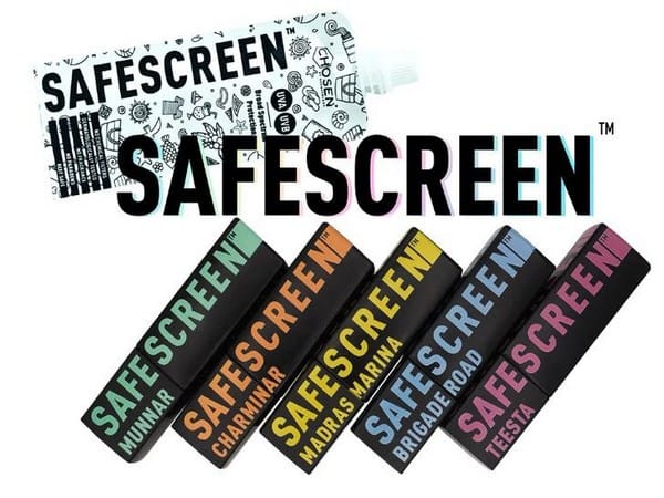 CHOSEN launches six mineral-based sunscreens under banner of SAFESCREEN
