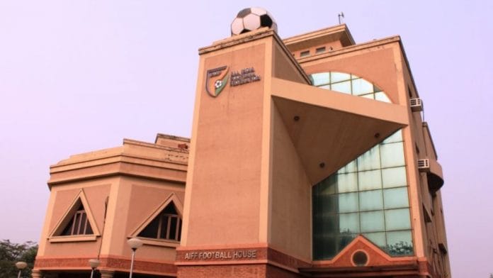 AIFF headquarters | Twitter/@IndianFootball