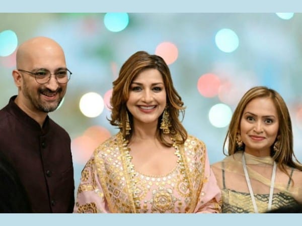 Bollywood celebrities Sonali Bendre and Utsav Dholakia add glamour to Priyal Doshi's 