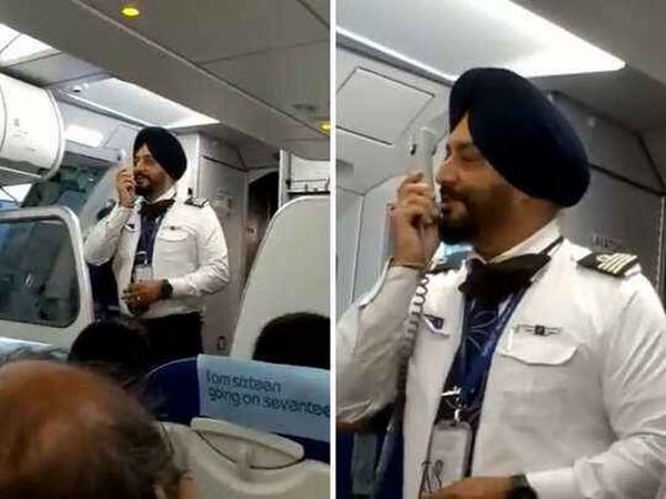 Viral video: Pilot making announcement in Punjabi, English delights netizens