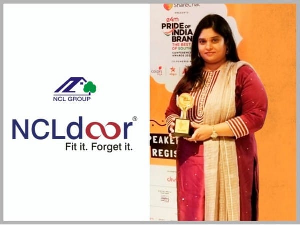 NCLdoor bags the E4M Pride of India (South) Award