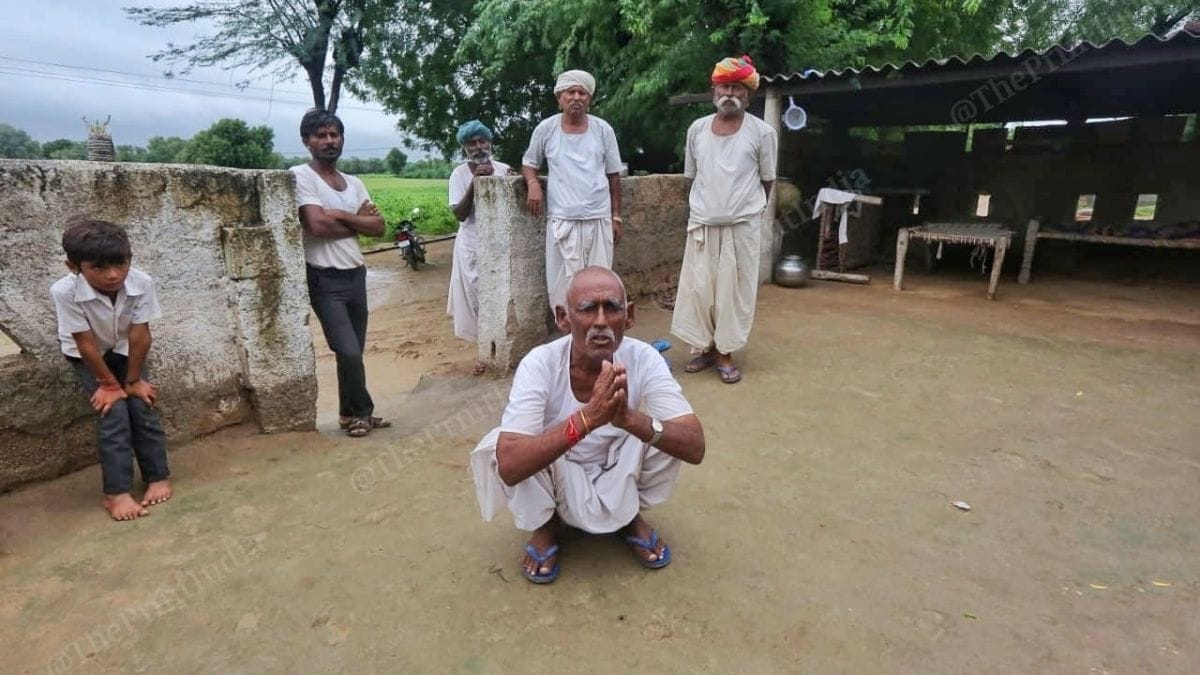 Uskh Singh (70), Chail Singh’s father | Credit: Praveen Jain | ThePrint