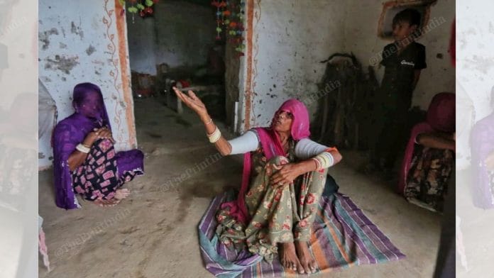 Chail Singh’s wife, Suki Kanwar (left), and mother Dariya Kanwar | Credit: Praveen Jain | ThePrint