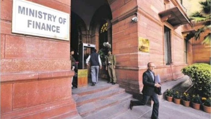 Representational image of Union Finance Ministry | ANI