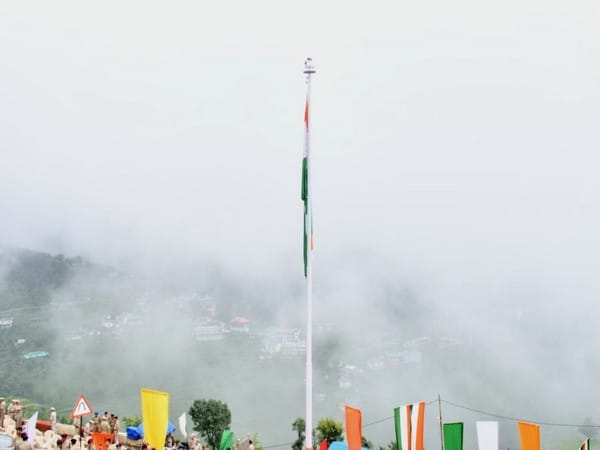 Har Ghar Tiranga: ITBP installs 72 feet-high national flag in Mussoorie