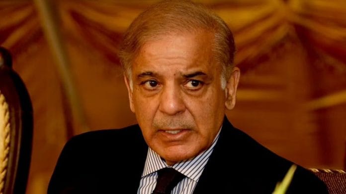 File photo of Pakistan Prime Minister Shehbaz Sharif | MianShehbazSharif/Facebook