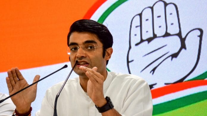 Former Congress spokesperson Jaiveer Shergill | ANI file photo