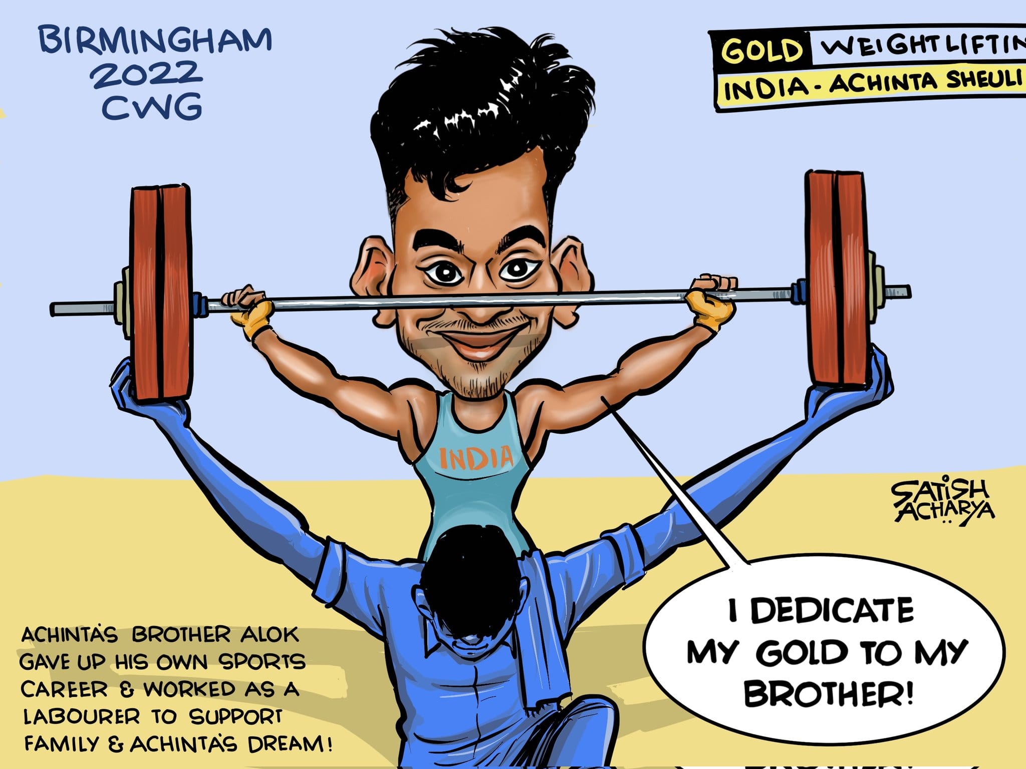 Satish Acharya | Twitter/@satishacharya